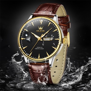 OLEVS 2933 <span class=keywords><strong>orologio</strong></span> da uomo con movimento al quarzo luna commerciale di fascia alta OEM/ODM acquisto gratuito da un pezzo unico - Product Image 4