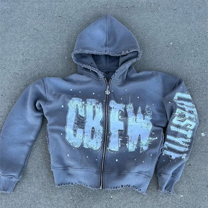 Sudadera con Capucha Unisex de Verano, Estilo Urbano Hip Hop, Corte Regular, 100% Algodón, Peso Pesado 360g, Impresión de Alta Calidad para Logotipo - Product Image 1