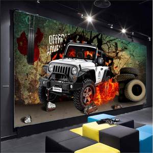 Tissu mural épaissi pour décoration automobile, anti-salissure, facile à nettoyer, pour intérieur de voiture - Product Image 5