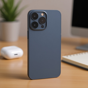 Carcasa Trasera para iPhone 15 Pro Azul Titanio Natural - Product Image 3