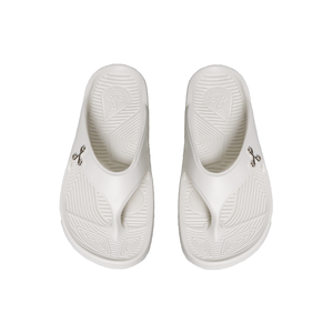 BARC F 1 Floral <b>White</b> Ergonomic <b>Flip</b>-<b>Flops</b> Anti-Slip Sole Arch Support Pool-Use Comfort Breathable Lightweight Durable for - Product Image 2