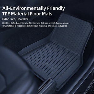 Tapetes de Piso para Auto Personalizados de TPE, Impermeables, Inodoros, No Tóxicos, Certificados por ROHS y REACH, para Subaru Crosstrek Hybrid 2026, Alfombras de Invierno - Product Image 3