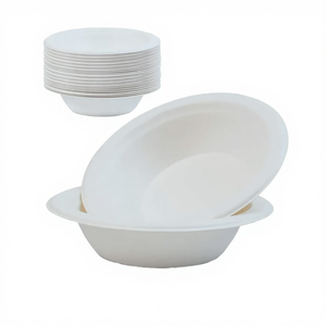 ชามสลัดจากชานอ้อยแบบใช้แล้วทิ้ง ย่อยสลายได้ ผลิตจากวัสดุธรรมชาติ พร้อมฝา PET สำหรับงานปาร์ตี้ - Product Image 4