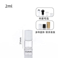 Bouteille à bille roulante rectangulaire en acier inoxydable de 1ml 2ml 3ml 5ml 10ml en bouteille personnalisée pour crème contour des yeux et huile de parfum