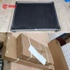 Cama elevada para perros con rieles, cama para perros a prueba de masticación de aluminio, cama elevada para interiores de aluminio para perros, no se oxida y es más duradera - Product Image 4