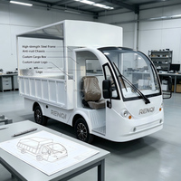 Véhicules de fret électriques modernes à charge rapide personnalisés, logistique express industrielle professionnelle
