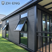 Exportation vers l'Australie : Maison conteneur extensible étanche de 20 pieds avec cuisine et salle de bain pour usage résidentiel