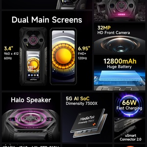 Teléfono Inteligente Resistente Ulefone Armor 30 Pro, 16+512 GB, Android 14, Altavoces Halo, 12800 mAh, Visión Nocturna de 64 MP, Cámara Principal de 50 MP, Pantalla Dual - Product Image 4