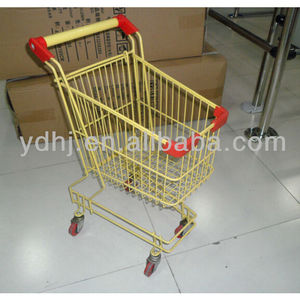 아이 소형 크기 슈퍼마켓 포가 아기 Hypermarket 2 륜 마차 식료품류 Trundler 작은 아이 쇼핑 트롤리 - Product Image 2