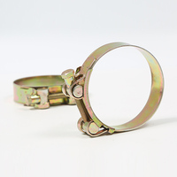 Ventes directes d'usine W1 collier de serrage en acier de type allemand collier de serrage à vis sans fin 9mm largeur de bande finition zinc système de mesure métrique OEM