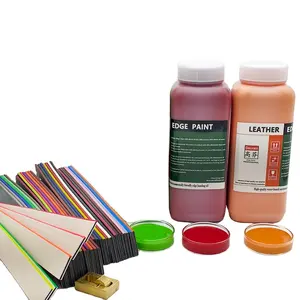 Factory Supplier water based colors leather edge paint anti-cracking leather product edge sealing agent