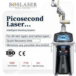 Niet-Invasieve Schoonheidsmachine Bloedvaten Verwijderen Draagbare Nd Yag Laser Q-Switched Nd Yag Laser Tattoo Verwijderingsmachine