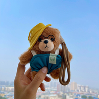 Vente en gros d'ours en peluche super doux Kawaii Animal anti-stress avec vêtements Pull PP coton Remplissage Techniques lavées
