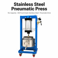 Industriële automatische persmachine voor fruit, groenten, koude extrusie, druiven, cassave