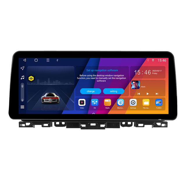 12.3 Inch In-cell QLED Screen Car Radio for KIA K3 2019-2022 High Android Octa Core Car Stereo DVD GPS Navigation Ca