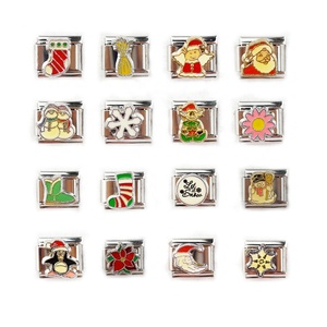 สร้อยข้อมือสแตนเลสสตีลชุบทองแบบโมดูลาร์สไตล์อิตาลี รุ่นใหม่ ดีไซน์ทันสมัยสำหรับโอกาสพิเศษ - Product Image 2