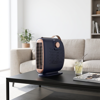 Chauffage portable 2000 watts, radiateur d'appoint, chauffage électrique, chauffage de pièce portable, pour la maison et le bureau