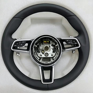 Volante de Fibra de Carbono Personalizado para Modelos <span class=keywords><strong>Porsche</strong></span> Panamera, <span class=keywords><strong>Macan</strong></span>, Cayenne, 718, 911, 918, 958, 970, 971, Nuevo - Product Image 1