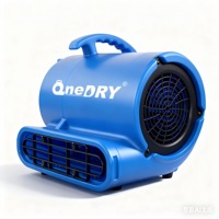 Ventilateur portable Airmax Air Mover pour séchage de tapis, avec poignée de transport facile, ventilateur électrique pour restauration après dégâts d'eau, circulation d'air en entrepôt, certifié ETL CE