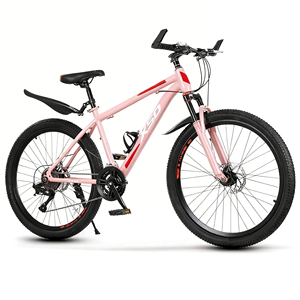 Bicicleta de Montaña para Hombre 2025, Precio de Fábrica, Cuadro de Acero, Horquilla de Aluminio, 21 Velocidades, Ruedas de 24.26 Pulgadas, Suspensión Trasera, NS-097, Acero al Carbono - Product Image 1
