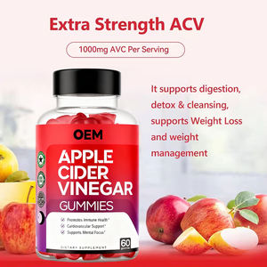 กัมมี่น้ำส้มสายชูแอปเปิ้ลไซเดอร์อาหารเสริมสำหรับผู้ใหญ่ - Product Image 6