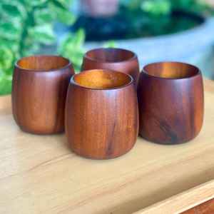 Taza de Madera Natural Ecológica, Taza de Té Hecha a Mano, Vajilla Orgánica de Primera Calidad Sostenible, Perfecta para la Cocina y el Comedor - Product Image 4