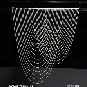 ستارة موجية فاخرة من الخرز الأكريليك لتزيين سقف حفلات الزفاف مع توصيل سريع - Product Image 3