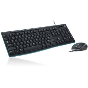 Mk200 Original 100% al por Mayor, Conjunto de Teclado y Ratón con Cable, Delgado, USB, Multimedia, Negro, Mk200, Conjunto de Teclado y Ratón USB - Product Image 6