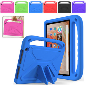 Antichoc EVA Kids Friendly Handle Stand Drop Proof Child Case pour <span class=keywords><strong>Samsung</strong></span> <span class=keywords><strong>Galaxy</strong></span> <span class=keywords><strong>Tab</strong></span> <span class=keywords><strong>A7</strong></span> Lite 8.7 "(2021) SM-T220 /SM-T225 - Product Image 2
