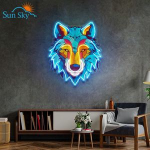 Insegne al Neon in Acrilico Personalizzate con Logo LED, Design Gratuito, Stampa UV, per Negozi di Fumo, Anime, Saloni e Decorazioni Commerciali - Product Image 1