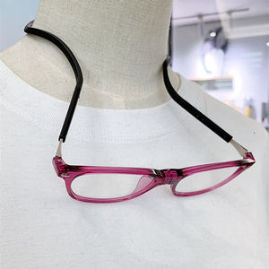 <span class=keywords><strong>Gafas</strong></span> de lectura Collar magnético redondo Diseño Azul Marrón <span class=keywords><strong>Gafas</strong></span> Lectura Blue Ray <span class=keywords><strong>Presbicia</strong></span> + 1,50 + 3,00 Simple Mujeres Hombres Óptico - Product Image 5