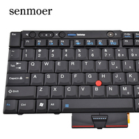Clavier pour ordinateur portable IBM en stock : T400S, T410, T410S, T410I, T410SI, T420, T420I, T510, T510I, T520, W510, W520, X220, X220I, X220T