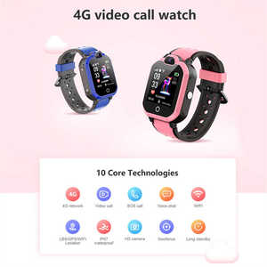 Yuniq Vtech trẻ em thông minh đồng hồ LT05 chống mất GPS LBS <span class=keywords><strong>Wifi</strong></span> SOS HD cuộc gọi video IP67 không thấm nước 4G với máy ảnh trẻ em Đồng hồ GPS LT05 - Product Image 2