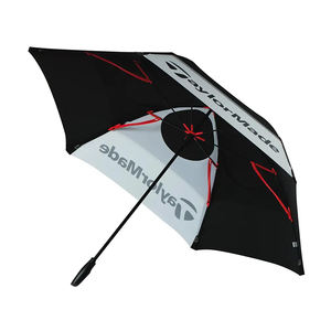Parapluie de golf pliable en six sections, 30 pouces, entièrement automatique, coupe-vent, en nylon 190T, personnalisable pour publicité, vente en gros fabricant - Product Image 4