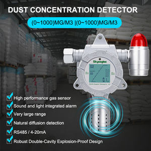 <span class=keywords><strong>Detector</strong></span> de Poeira <span class=keywords><strong>PM2.5</strong></span> PM10 Online de Alta Precisão Monitor Industrial de Concentração de Poeira com Saída 4-20mA RS485 - Product Image 2