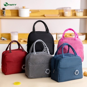 Sac isotherme réutilisable personnalisé avec logo, pour <span class=keywords><strong>2</strong></span> personnes, en tissu Oxford, doublure en aluminium, imperméable, sac de rangement isolé, écologique - Product Image 6
