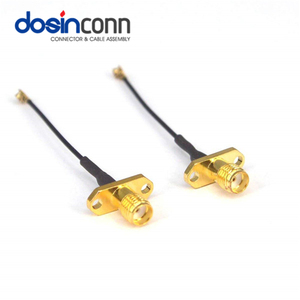 Thẳng R/A ufl U. FL U. FL mhf4 để SMA nữ Jack RF đồng trục Coax nối Pigtail cáp loại 1.13 60mm 5cm 15cm 300cm - Product Image 1