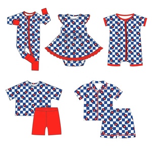 Couverture pour bébé nouveau-né personnalisable avec impression du 4 juillet, impression double face, douce, 5% viscose de bambou, 5% élasthanne, couverture pour enfants - Product Image 3