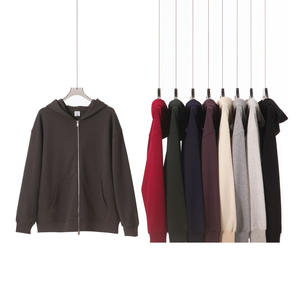 Sudadera Pulóver de Cuello Redondo para Hombre y Mujer en Color Sólido Estilo Casual Suelto 100% Algodón para la Temporada de Otoño - Product Image 3