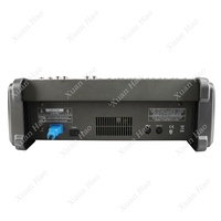 Console de mixage sonore professionnelle Cms600-3 à 6 canaux avec 99 effets DSP, étanche, en métal, avec une puissance de 200W+