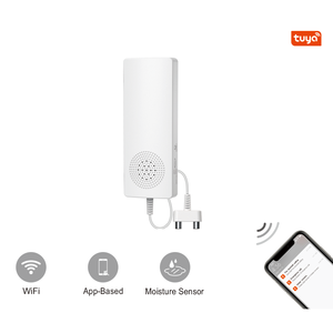 Wi-Fi phát hiện rò rỉ nước cho nhà độ nhạy cao tuya thông minh cảm biến độ ẩm cảnh báo cho tầng hầm, nhà bếp, phòng tắm - Product Image 1