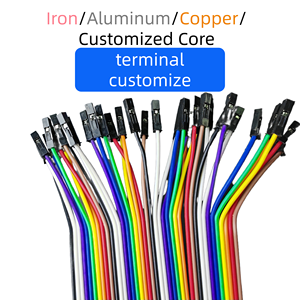 彩色铜杜邦线 10CM 15CM 20CM 30CM 40CM 40针公头母头 PH2.0 端子连接器 接线板跳线 <span class=keywords><strong>Arduino</strong></span> 项目 - Product Image 5