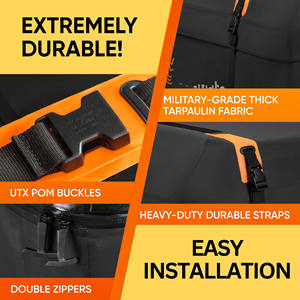 Muestra Gratuita de Bolsa de Techo para Auto Resistente e Impermeable para Actividades al Aire Libre con Correas Reforzadas - Product Image 6