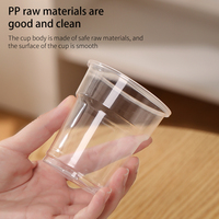 Gobelets jetables en PP biodégradable de haute qualité, personnalisables en gros, pour fêtes et mariages