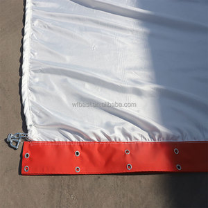 Rideau imperméable flottant de vase de PVC de géotextile de bonne stabilité pour la <span class=keywords><strong>pollution</strong></span> de l'eau - Product Image 4