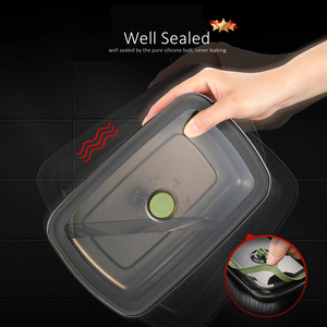 LFGB Certification 304 Stainless Steel Fridge <b>Storage</b> <b>Box</b> Slight Vacuum Food Preservation <b>Box</b> Well Sealed Crisper for Seafood - Product Image 6