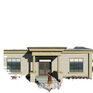 Villa de Estructura de Acero Ligero, Diseño Moderno, Estructura Prefabricada, Uso Residencial - Product Image 1