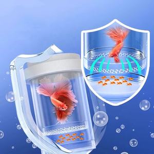 Cajas de incubación de suspensión <span class=keywords><strong>Guppy</strong></span> plástico acuario flotante duradero caja de cría de tanque de peces - Product Image 3