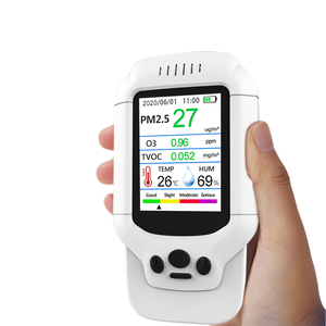 Handgehaltener Ozon-Gasdetektor PM2.5 TVOC-Monitor Messgerät Luftverschmutzungstester und Analysator zur O3-Konzentrationsmessung - Product Image 3