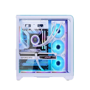 最も人気のあるOEM曲面ATXゲーミングコンピューターケース、温度表示機能付き、410mmグラフィックカード対応 - Product Image 5